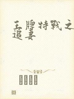 王牌特战之军少追妻