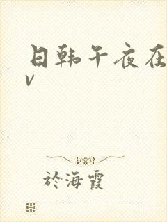 日韩午夜在线av