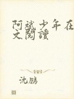 阿斌少年在线全文阅读