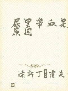 尿里带血是什么原因