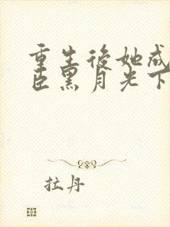 重生后她成了权臣黑月光下载