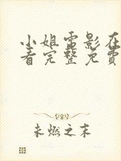 小姐电影在线观看完整免费高清