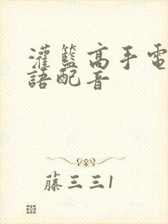 灌篮高手电影国语配音