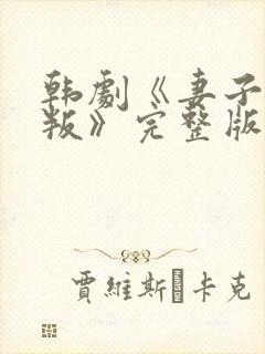 韩剧《妻子的背叛》完整版