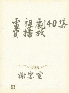 电视剧40集免费播放