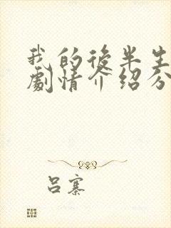 我的后半生简介剧情介绍分集封面