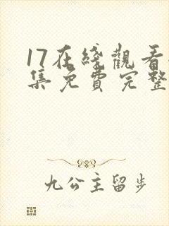 17在线观看全集免费完整