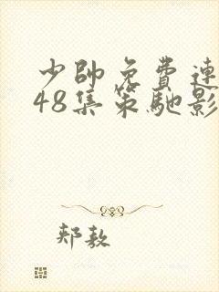 少帅免费连续剧48集策驰影视