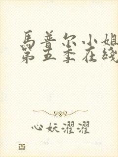 马普尔小姐探案第五季在线观看封面