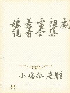 娘惹电视剧免费观看全集封面