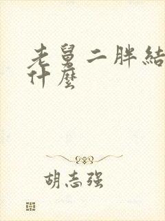 老舅二胖结局是什么