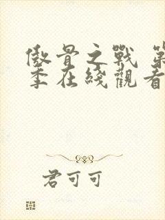 傲骨之战 第3季在线观看全集免费播放