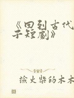 《回到古代当太子短剧》封面