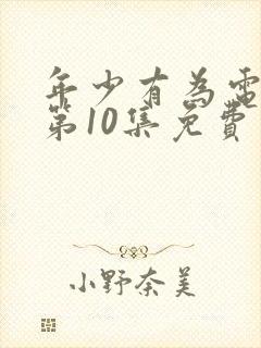 年少有为电视剧第10集免费观看封面