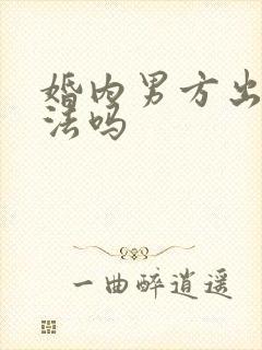 婚内男方出轨犯法吗