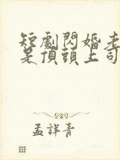 短剧闪婚老公竟是顶头上司