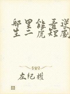 哪里能看逆袭人生二虎短剧全集