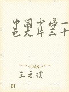 中国少妇一级黄色大片三十分钟