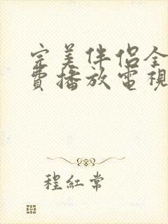 完美伴侣全集免费播放电视剧