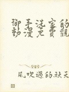 御手洗家的破洞动漫免费观看全集