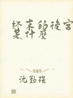 终末的后宫结局是什么封面