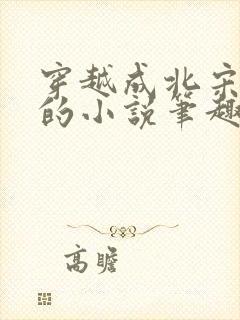 穿越成北宋赵谌的小说笔趣阁