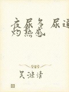 夜尿多 尿道有灼热感