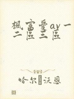 枫富爱av一区二区三区
