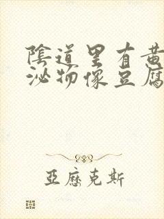 阴道里有黄色分泌物像豆腐渣怎么回事封面