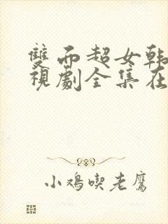 双面超女韩剧电视剧全集在线观看