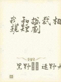 我和总裁相了个亲短剧