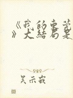 《我的东莞姐姐》大结局是什么