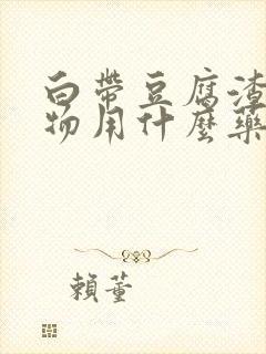 白带豆腐渣分泌物用什么药