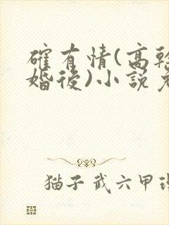 确有情(高干 婚后)小说免费