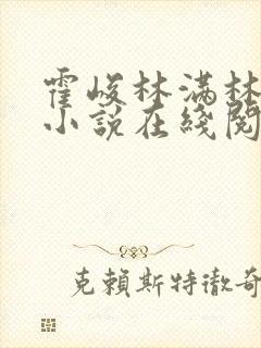 霍峻林满林舒乔小说在线阅读封面