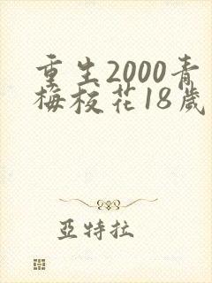 重生2000青梅校花18岁短剧封面