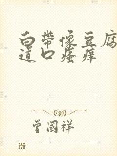 白带像豆腐渣阴道口瘙痒封面