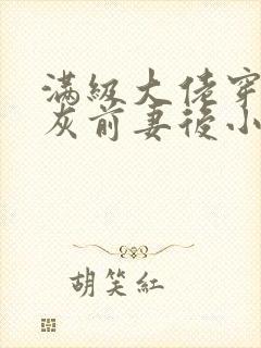 满级大佬穿成炮灰前妻后小说