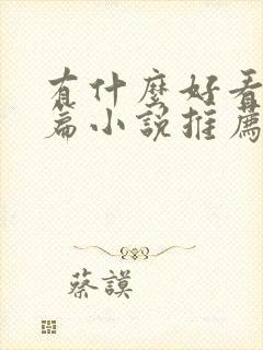 有什么好看的长篇小说推荐一下