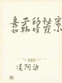 妻子的秘密林雅茹韩晴霞小说免费阅读