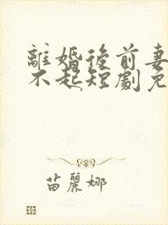 离婚后前妻高攀不起短剧免费