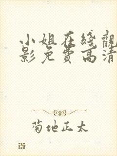 小姐在线观看电影免费高清全集