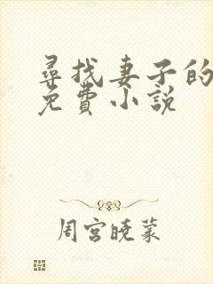 寻找妻子的秘密免费小说