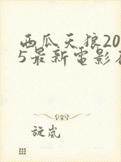 西瓜天狼2025最新电影在线观看