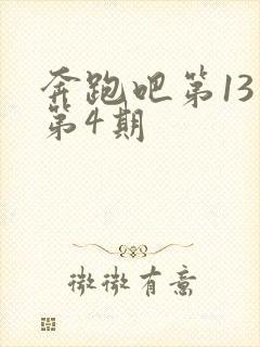 奔跑吧第13季第4期