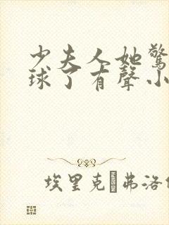 少夫人她惊艳全球了有声小说完整