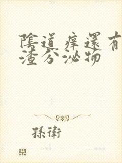 阴道痒还有豆腐渣分泌物