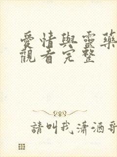 爱情与灵药在线观看完整