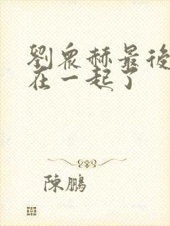 刘众赫最后和谁在一起了封面