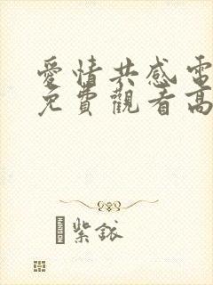 爱情共感电视剧免费观看高清